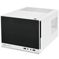 Silverstone Silver Stone Technologies SG13WB-Q Mini-DTX Small Form Factor Computer Case - White SG13WB-Q